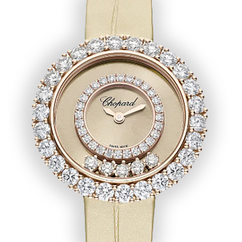 NEW CHOPARD HAPPY DIAMONDS 205369-5002